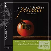 G. B. Pescetti： Sonatas for Harpsichord / F. E. Ravizza(Harpsichord) (2CD)
