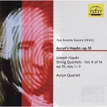 Joseph Haydn String Quartets.Vol. 9 of 14 op.55，nos.1─3