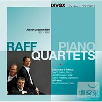 RAFF： Piano Quartets， Op. 202 / Greenlees (viola)， Ensemble Il Trittico (SACD)