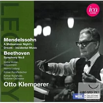 MENDELSSOHN： Midsummer Night’s Dream， BEETHOVEN： Symphony No. 8 / Klemperer (conductor)， Cologne Radio Symphony