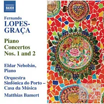 LOPES─GRACA： Piano Concertos Nos. 1 and 2 / Eldar Nebolsin(piano)， Matthias Bamert(conductor) Orquestra Sinfonica do Porto
