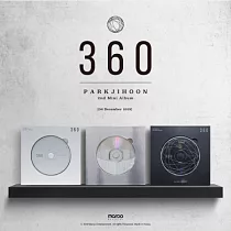 朴志訓 PARK JI HOON ─ 360 (2ND MINI ALBUM) 迷你二輯 (韓國進口版) 套組