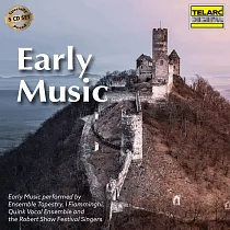 早期音樂經典名曲 昆克五重唱 織綿合唱團 法蘭德斯管弦樂團(5CD)