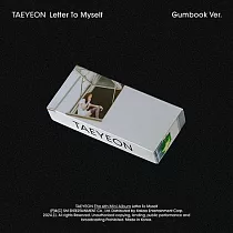 太妍 TAEYEON(少女時代)─ LETTER TO MYSELF 迷你六輯 GUMBOOK版 (韓國進口版)