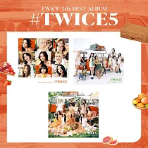TWICE ─ #TWICE5 精選輯 日本進口版 初回限定版B CD+DVD (日本進口版)
