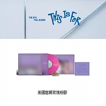 *黑膠唱片LP* TWICE ─ THIS IS FOR 正規四輯 【TWICE美國官網版粉膠】(美國進口版)