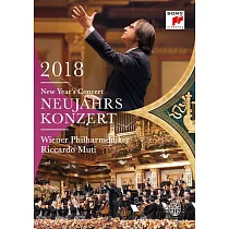 2018維也納新年音樂會 / 黎卡多.慕提 & 維也納愛樂 (DVD)
