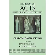 The Book of Acts in Its Graeco─Roman Setting
