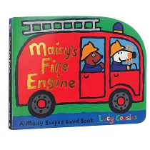 小鼠波波交通工具造型硬頁書：消防車Maisy’s Fire Engine： A Maisy Shaped Board Book