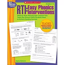 RTI： Easy Phonics Interventions： Grades 2─3