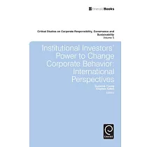 Institutional Investors’ Power to Change Corporate Behavior： International Perspectives
