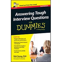 Answering Tough Interview Questions for Dummies ─ UK