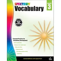 Spectrum Vocabulary， Grade 3