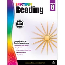 Spectrum Reading Workbook， Grade 8