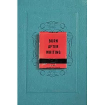 Burn After Writing