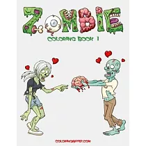 Zombie Adult Coloring Book