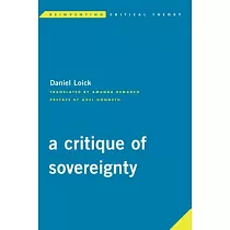 A Critique of Sovereignty
