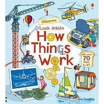互動機關遊戲書：事物運作原理(5歲以上)Look Inside How Things Work