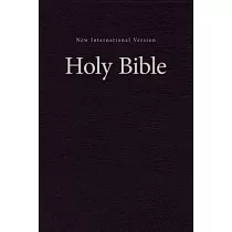 NIV， Pew and Worship Bible， Hardcover， Black
