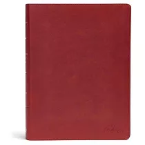 KJV Spurgeon Study Bible， Crimson Leathertouch