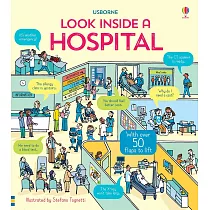 互動機關遊戲書：醫院(5歲以上)Look Inside： A Hospital