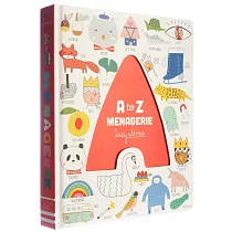 A to Z Menagerie： (abc Baby Book， Sensory Alphabet Board Book for Babies and Toddlers， Interactive Book for Babies)