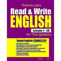 Preston Lee’’s Read & Write English Lesson 1 ─ 20 For Thai Speakers