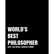 World’’s Best Philosopher Planner： 2─Year 2020─ 2021 Productivity Journal Daily / Weekly Monthly Dated Calendar Year Goal Setting Planner Organizer Tra