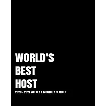 World’’s Best Host Planner： 2─Year 2020─ 2021 Productivity Journal Daily / Weekly Monthly Dated Calendar Year Goal Setting Planner Organizer Track