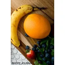 Recipe Journal： Recipe Journal ─ 6"x9" ─ 120 Lined pages ─ Recipe Recording Notebook ─ Matte Cover