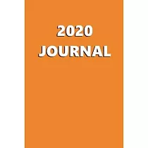 2020 Journal Orange Color 204 Pages： (Notebook， Diary， Blank Book)