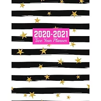 2020─2021 Two Year Planner： Simple Calendar Year Vision Planner (January 2020 ─ December 2021) ─ Monthly and Weekly Schedule Organizer and Journal