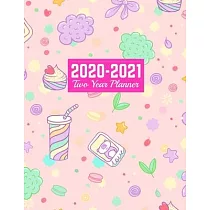 2020─2021 Two Year Planner： Neat Calendar Year Vision Planner (January 2020 ─ December 2021) ─ Monthly and Weekly Schedule Organizer and Journal ─