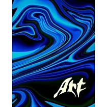 Art： Art Notebook/ Art and Design/ 3/ Journal/ Diary (160 Pages， Blank， 8.5 x 11)