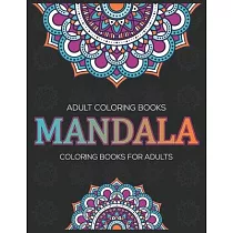 博客來-Mandala Coloring Book For Adult: Adult Coloring Book