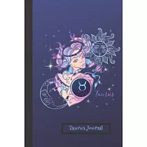 Taurus Journal： Planner and Brain Map Diary： Gift Astrology Zodiac Sun Sign Notebook