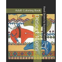 Desert Icons： Adult Coloring Book