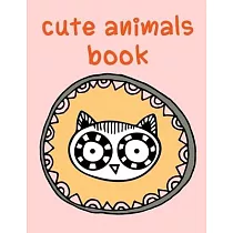 Coloring Books For Girls: An Adorable Coloring Book with Cute