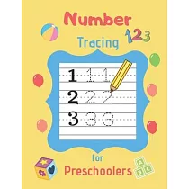 博客來-Number Tracing book for Toodlers