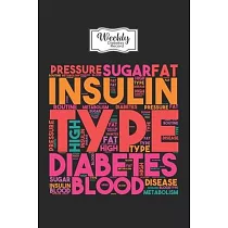 Weekly Diabetes Record： Weekly Diabetes Records ─ Blood Sugar Insulin Dose Grams Carbs Activity