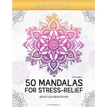 Large Print Mandalas Adult Coloring Book: Big, Beautiful and