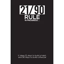 21/90 RULE in Progress： It takes 21 days to build a habit， and 90 days to build a lifestyle