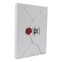 哈利波特：霍格華茲入學通知信硬殼橫線筆記本(13 x 21 cm / 192 頁)Harry Potter： Hogwarts Acceptance Letter Hardcover Ruled Journal