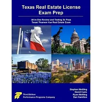 Texas Real Estate License Exam Prep： All─in─One Review and Testing to Pass Texas’’ Pearson Vue Real Estate Exam