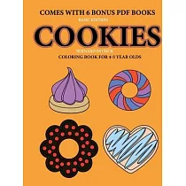 Coloring Book for 4─5 Year Olds (Cookies)