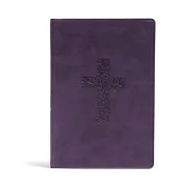 KJV Rainbow Study Bible， Purple Leathertouch