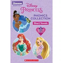 Disney Princess Magical Phonics Collection： Short Vowels (Disney Learning： Bind─Up)