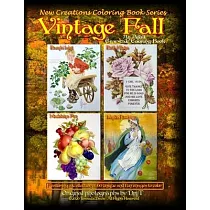New Creations Coloring Book Series： Vintage Fall