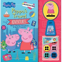 粉紅豬小妹 影像放映器 + 劇場故事書Peppa Pig： Peppa’s Travel Adventures Movie Theater Storybook & Movie Projector