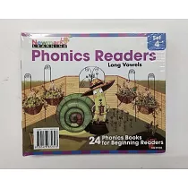 Newmark Phonics Readers Box 4： Long Vowels (24 Bks/1AG/Audio Code)